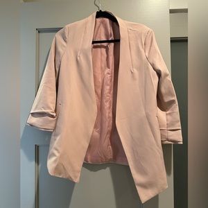 Pink dressy blazer